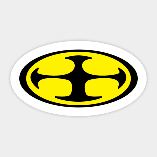 Crossman (Batman play) Christian T-Shirt Sticker